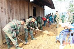 Bộ CHQS tỉnh Bắc Kạn  chung tay vì người nghèo